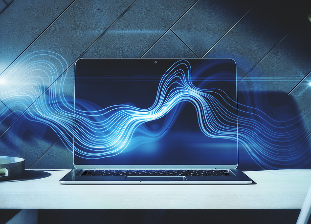 close-up-workplace-with-laptop-digital-sound-wave-blurry-background-technology-music-frequency-energy-concept-3d-rendering 1 (1)